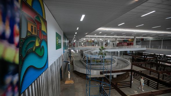 Prefeitura de Cuiab | Com nova estrutura, Mercado do Porto j considerado um dos mais bonitos do Brasil; Prefeito entrega espao na sexta-feira (21)
