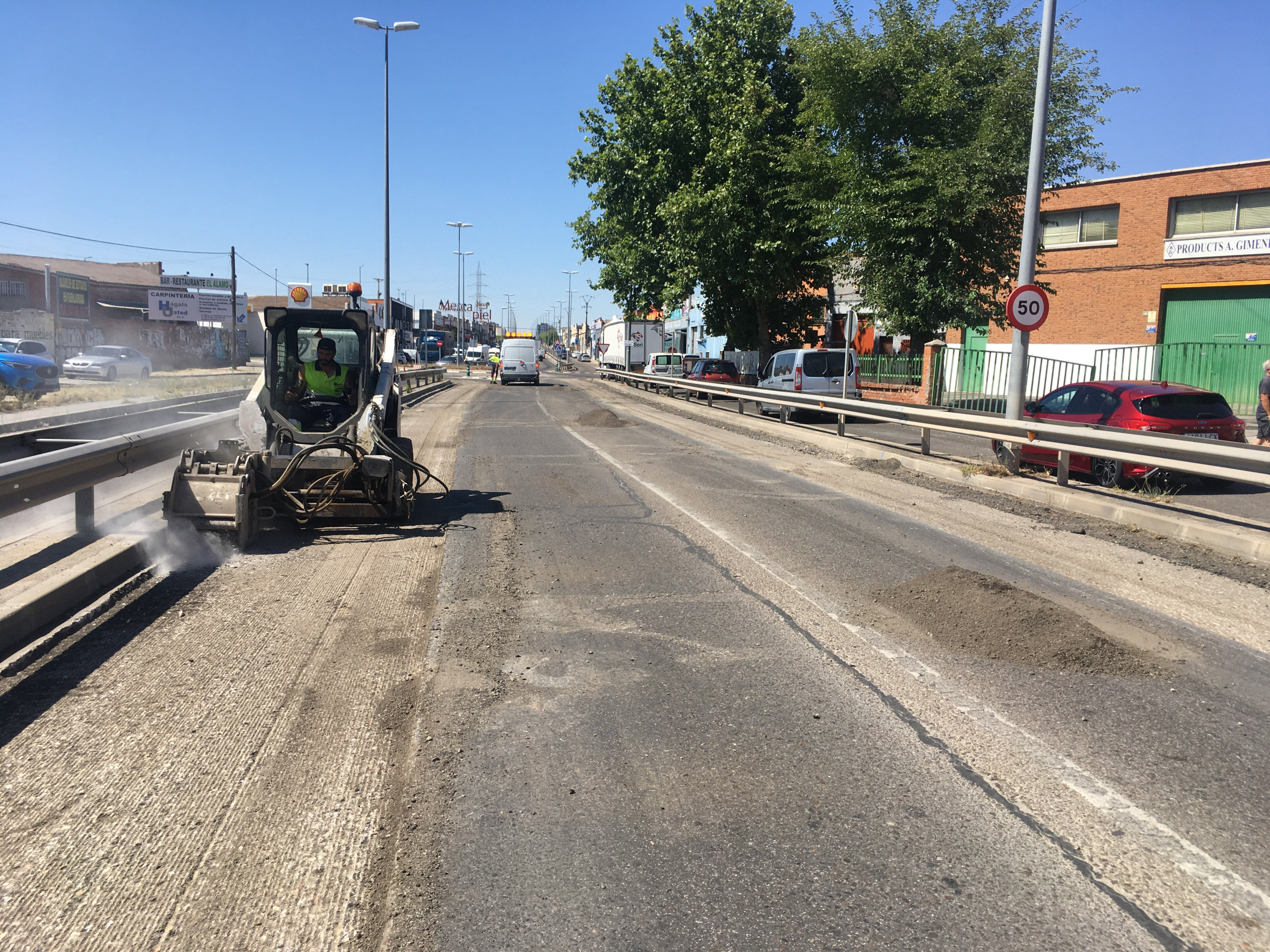 Se materializan las peticiones del alcalde a la Comunidad de Madrid en materia de reasfaltado de las vías interurbanas que discurren por nuestro municipio