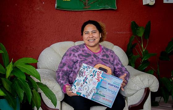 Venezuelana encontra na FAS o apoio que precisava para recomear a vida