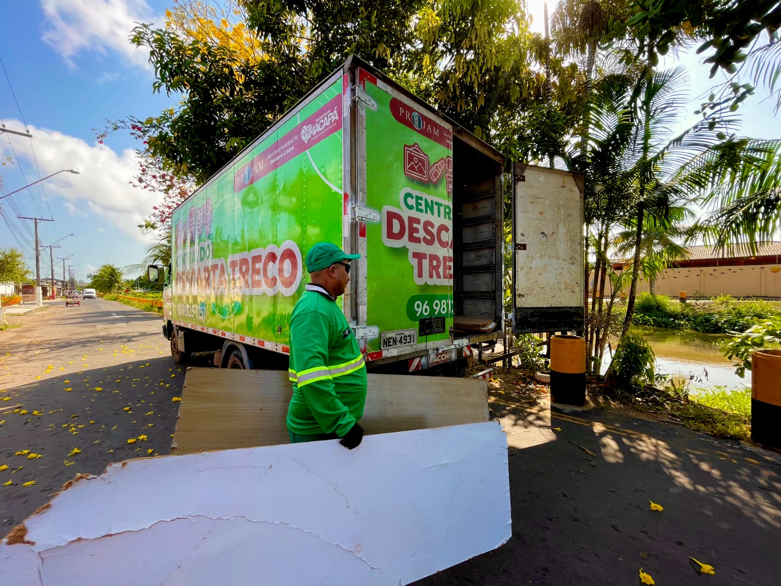 serviço da Prefeitura de Macapá atende bairros da Zona Sul – Prefeitura Municipal de Macapá
