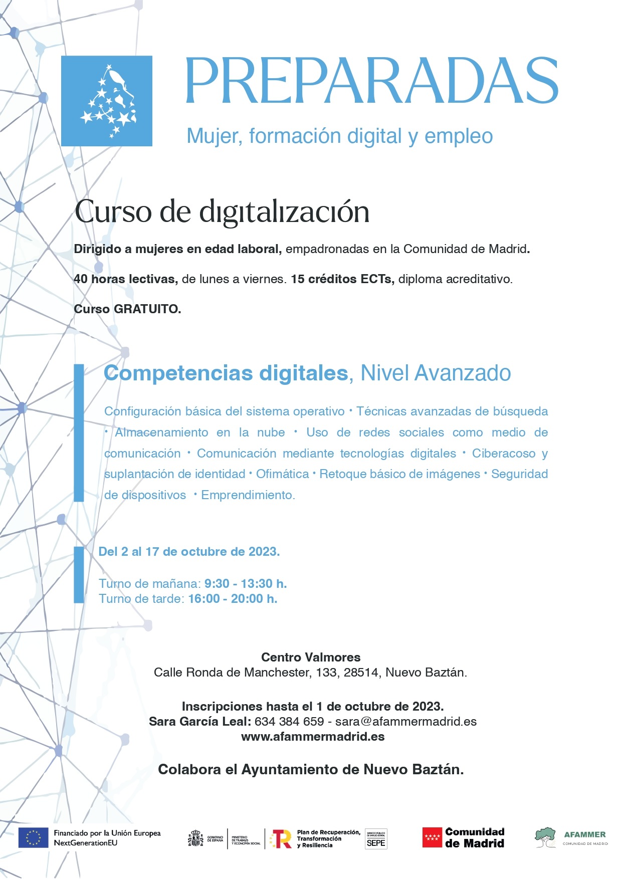 Mujer, Formación Digital y Empleo
