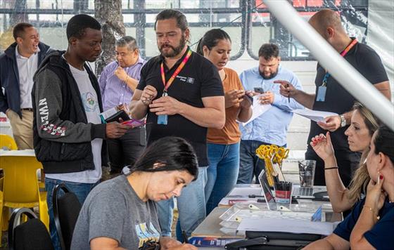Saiba como foi o primeiro dia da Emprega Senai da Construo