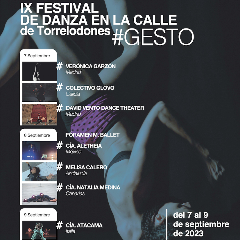 Septiembre se inaugura con una nueva edición del Festival de Danza en la Calle #Gesto