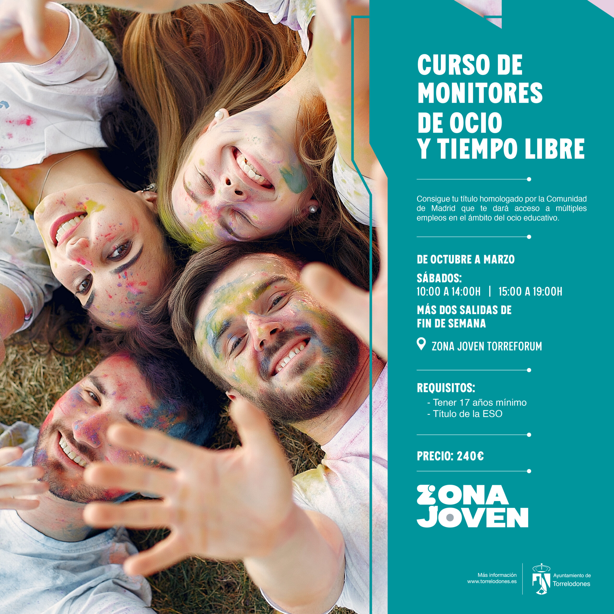 Torrelodones organiza un curso de monitor de ocio y tiempo libre