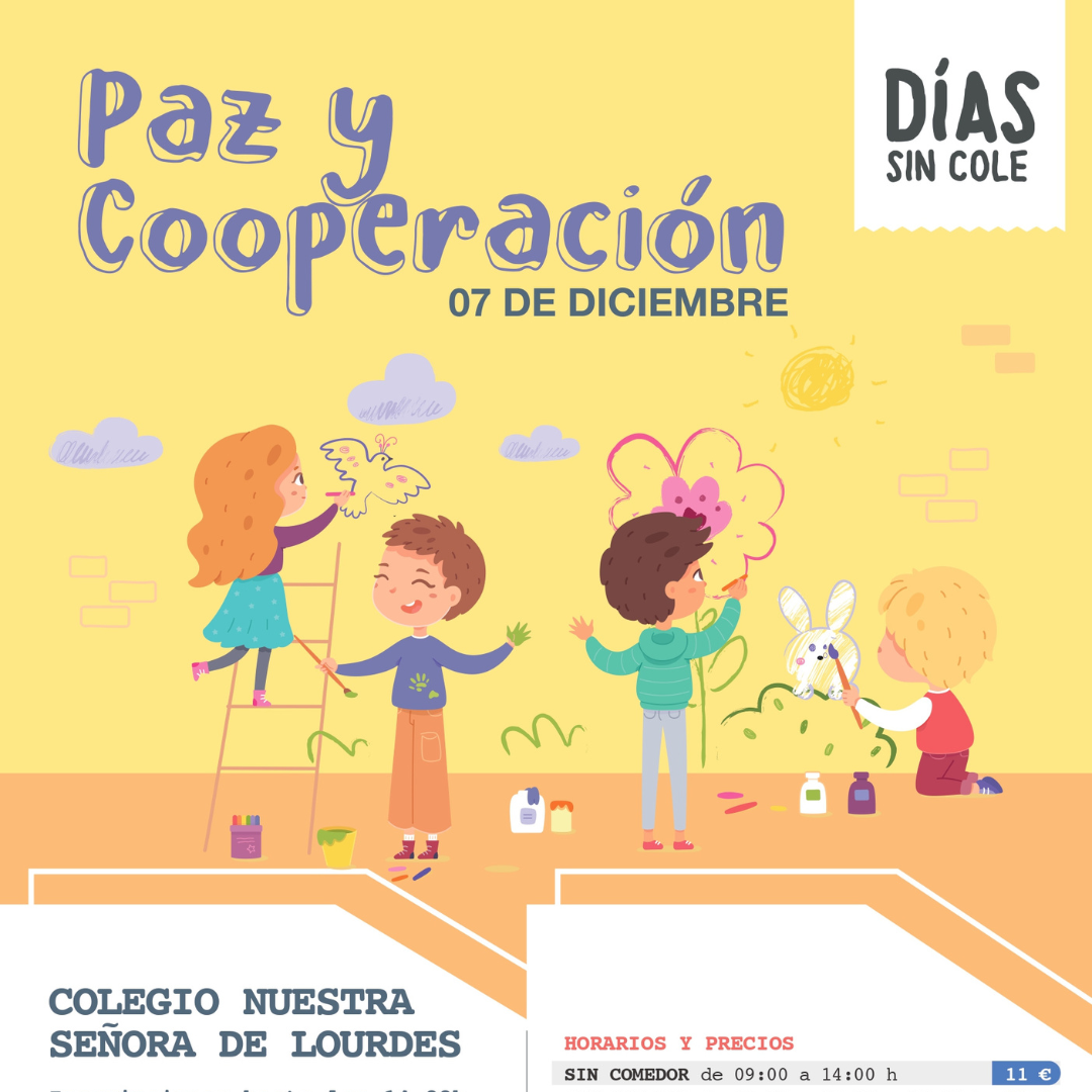 Días sin Cole: “Paz y cooperación”