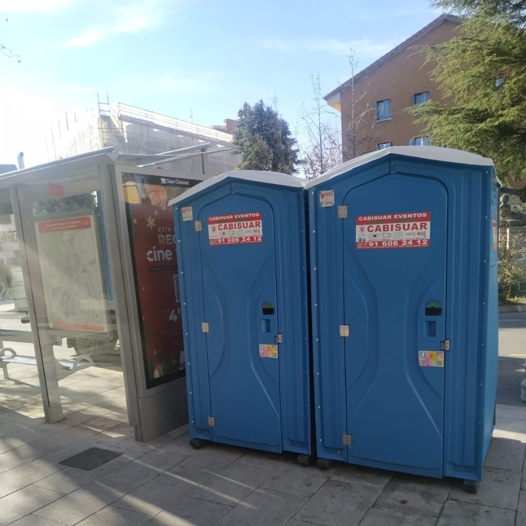 El Ayuntamiento de Torrelodones reforzará los sanitarios portátiles en el aperitivo de Nochevieja