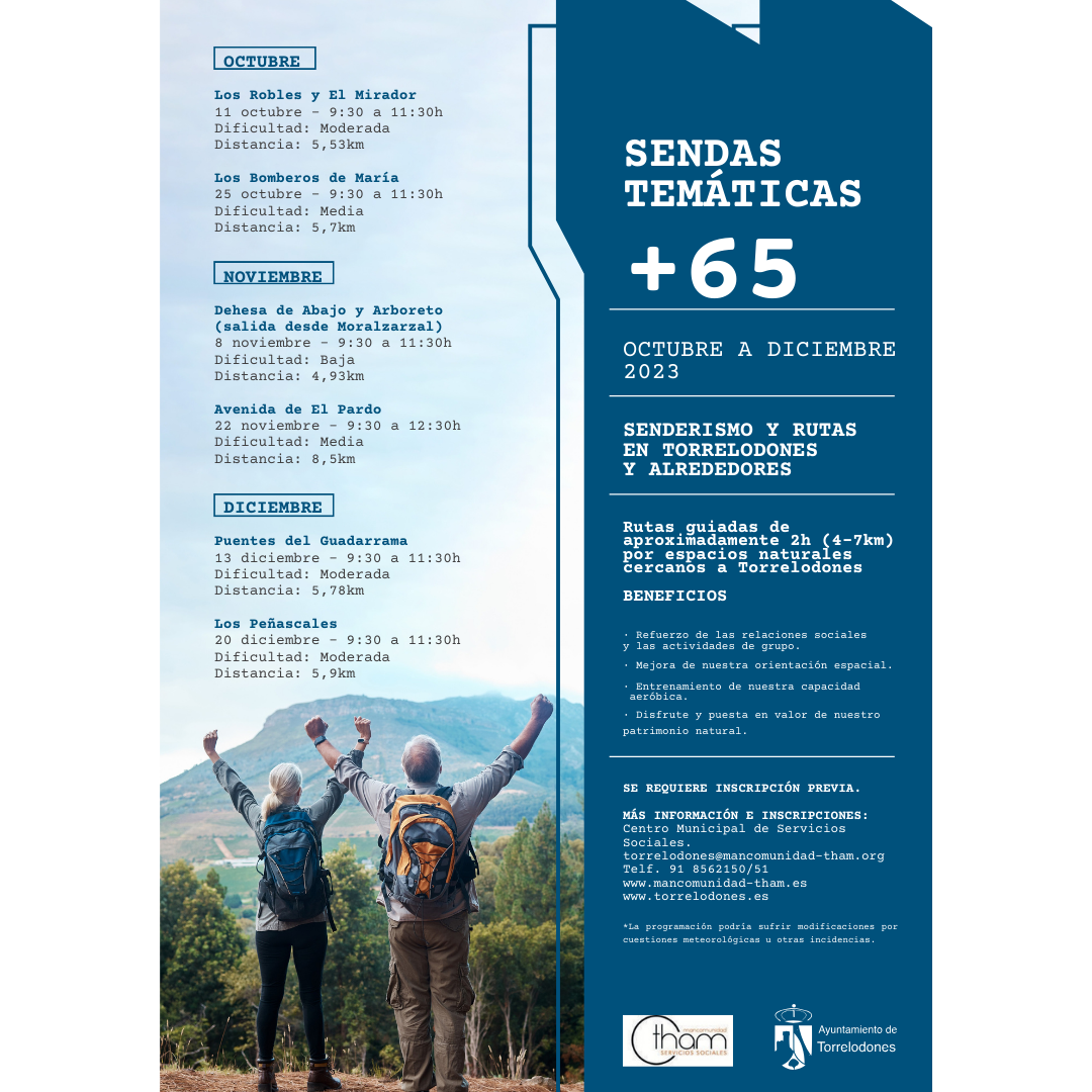 SENDAS PARA MAYORES: LOS PEÑASCALES