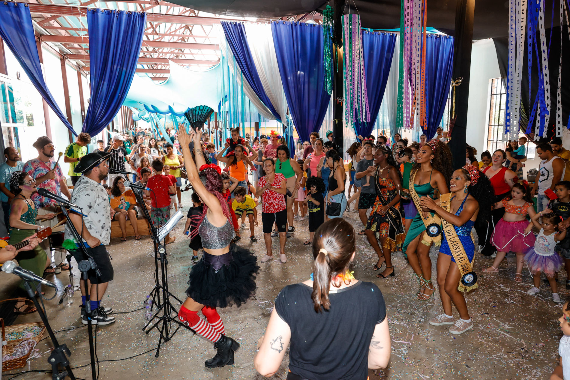 Matinê de Carnaval na Fábrica das infâncias Japy é sucesso
