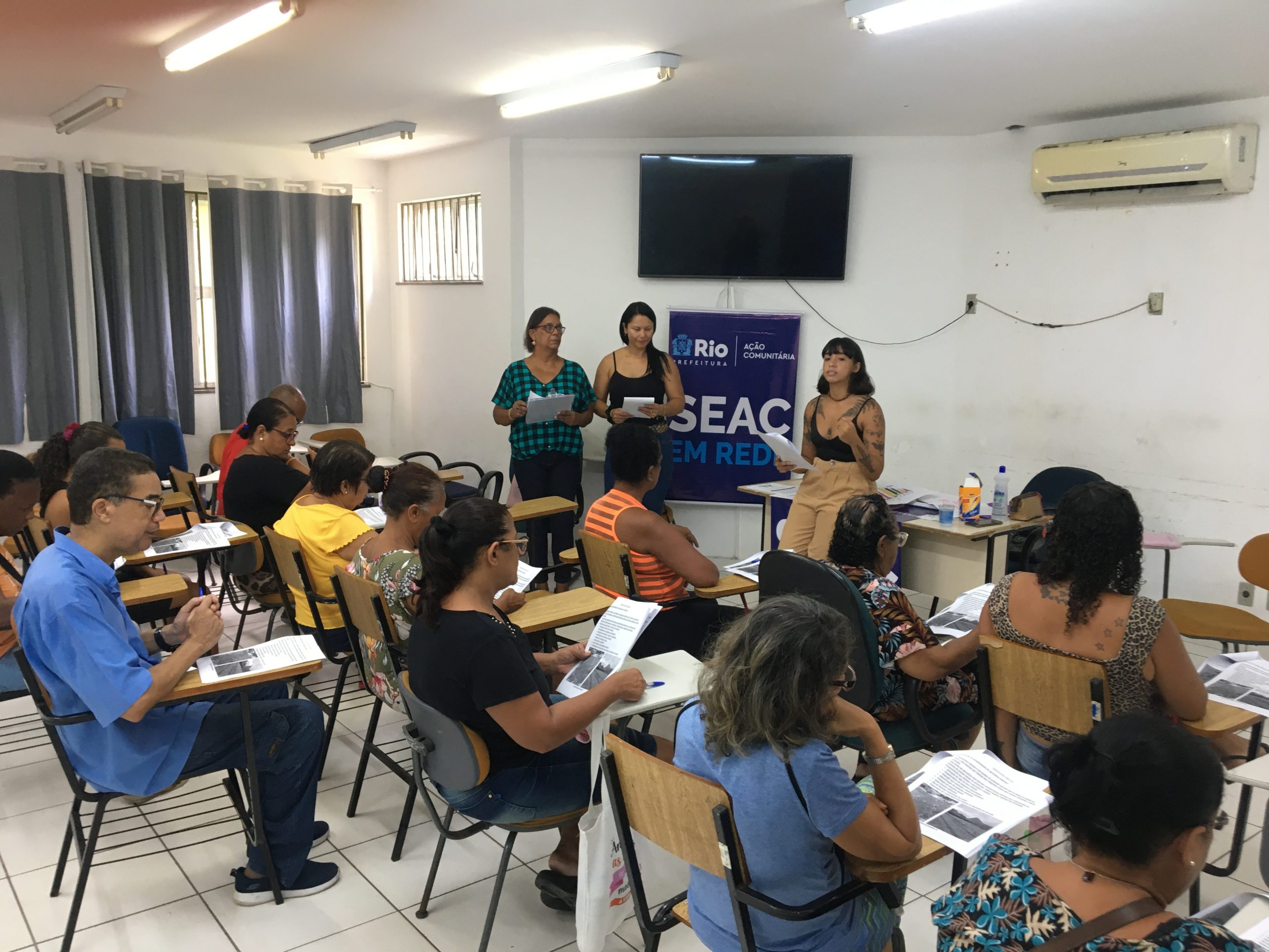 Prefeitura inicia curso de qualificação de líderes comunitários com foco no desenvolvimento sustentável - Prefeitura da Cidade do Rio de Janeiro