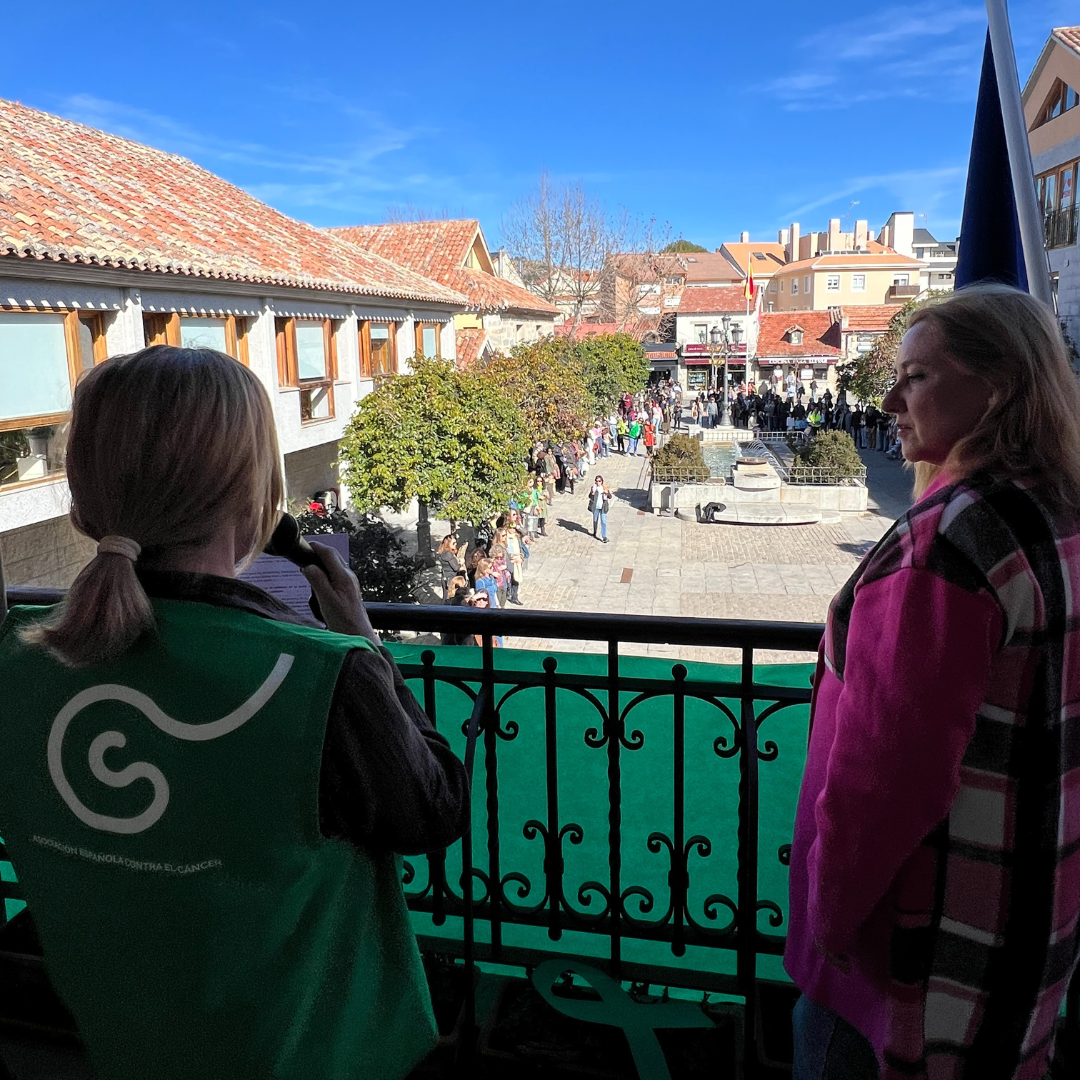 Torrelodones muestra su solidaridad con los enfermos y familiares de cáncer