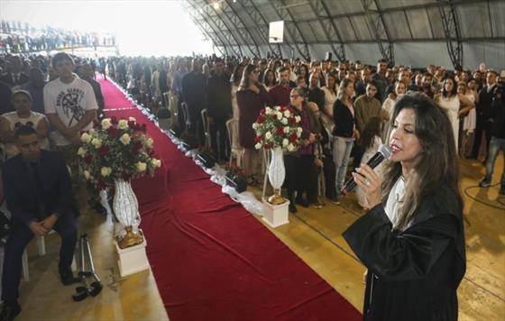 Casamento coletivo une 700 casais em Curitiba e ter duas cerimnias