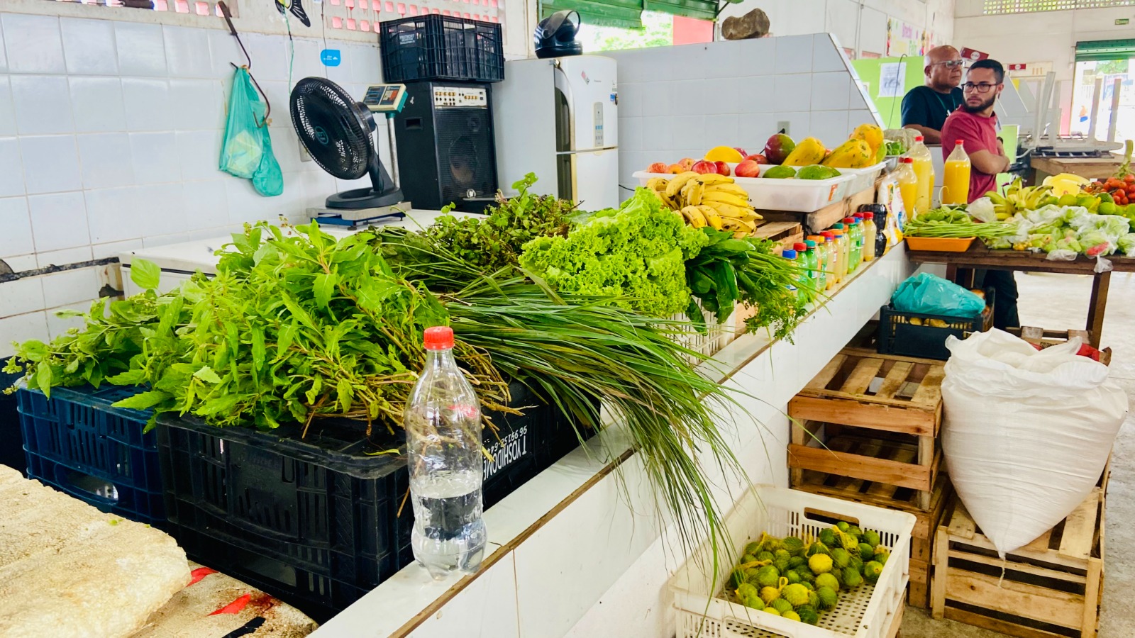 Prefeitura orienta feirantes sobre manuseio adequado de produtos alimentícios – Prefeitura Municipal de Macapá